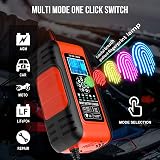 Husgw 10 Amp Car Battery Charger 12V/24V 7 Stage Smart Maintainer LCD view 2