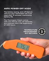 ETI SuperFast Thermapen 3 Classic Orange Instant Read Thermometer view 4