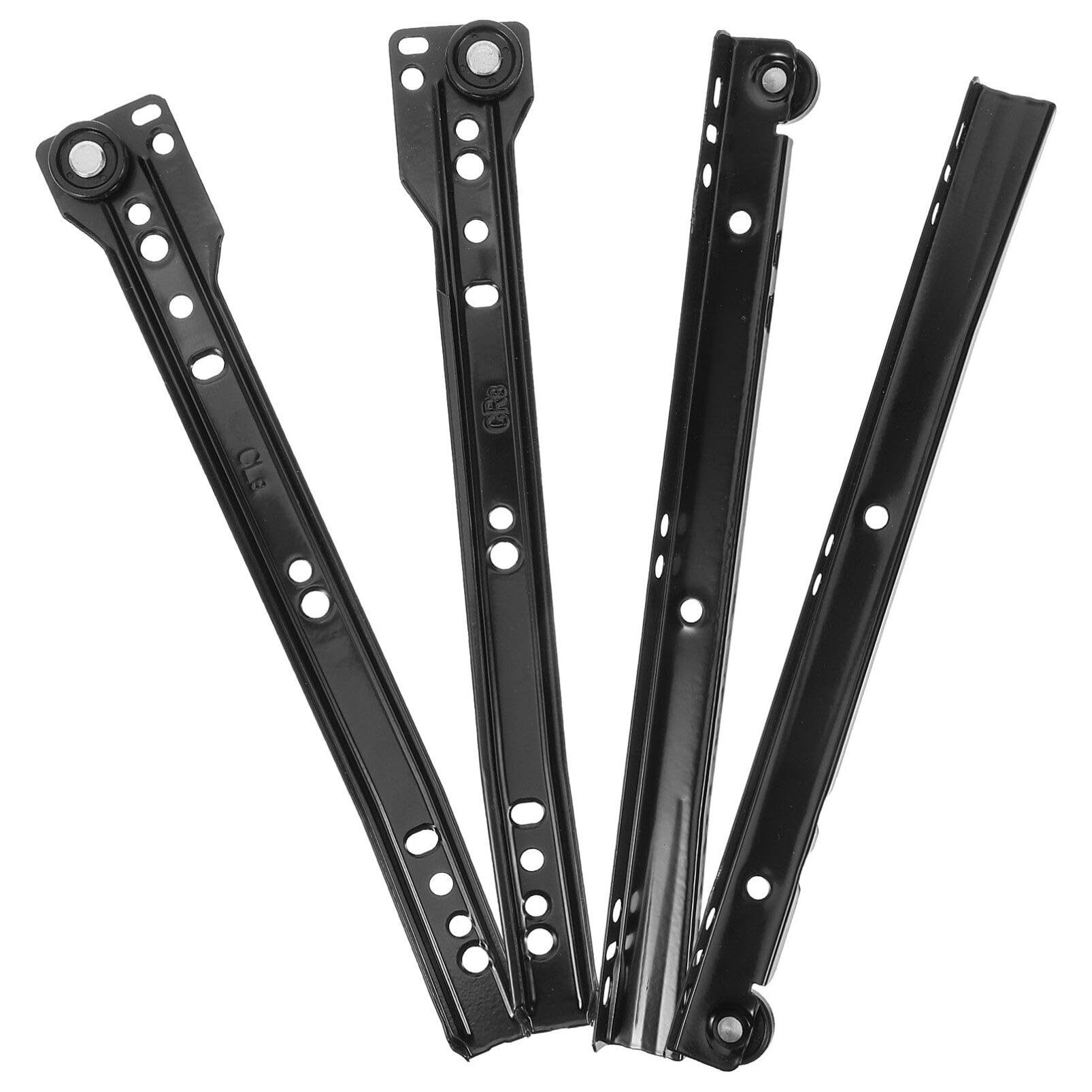 Photo 1 of ARTIBETTER 1 Set Drawer Slides Bottom Mount Guide Track Dresser Drawer Guide Track Slide Heavy Duty Kitchen Cupboard Wardrobe Slide Track Rail