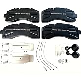 4 Pcs Air Disc Brake Pads FMSI 8479-D1369 WVA 29158 for Bendix ADB22X, Replaces K070796, D1369, 802078