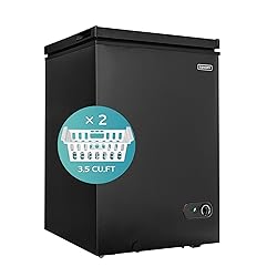 EUHOMY 3.5 Cu.Ft Chest Freezer with Removable