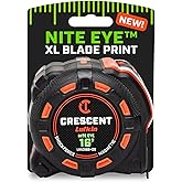 Crescent Lufkin 16' SHOCKFORCE NITE EYE Magnetic Tape | LM1316B-02
