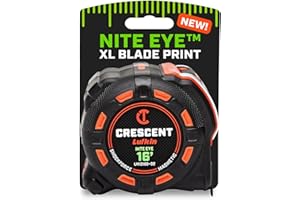 Crescent Lufkin 16 Ft. SHOCKFORCE NITE Eye Magnetic Tape Measure | LM1316B-02