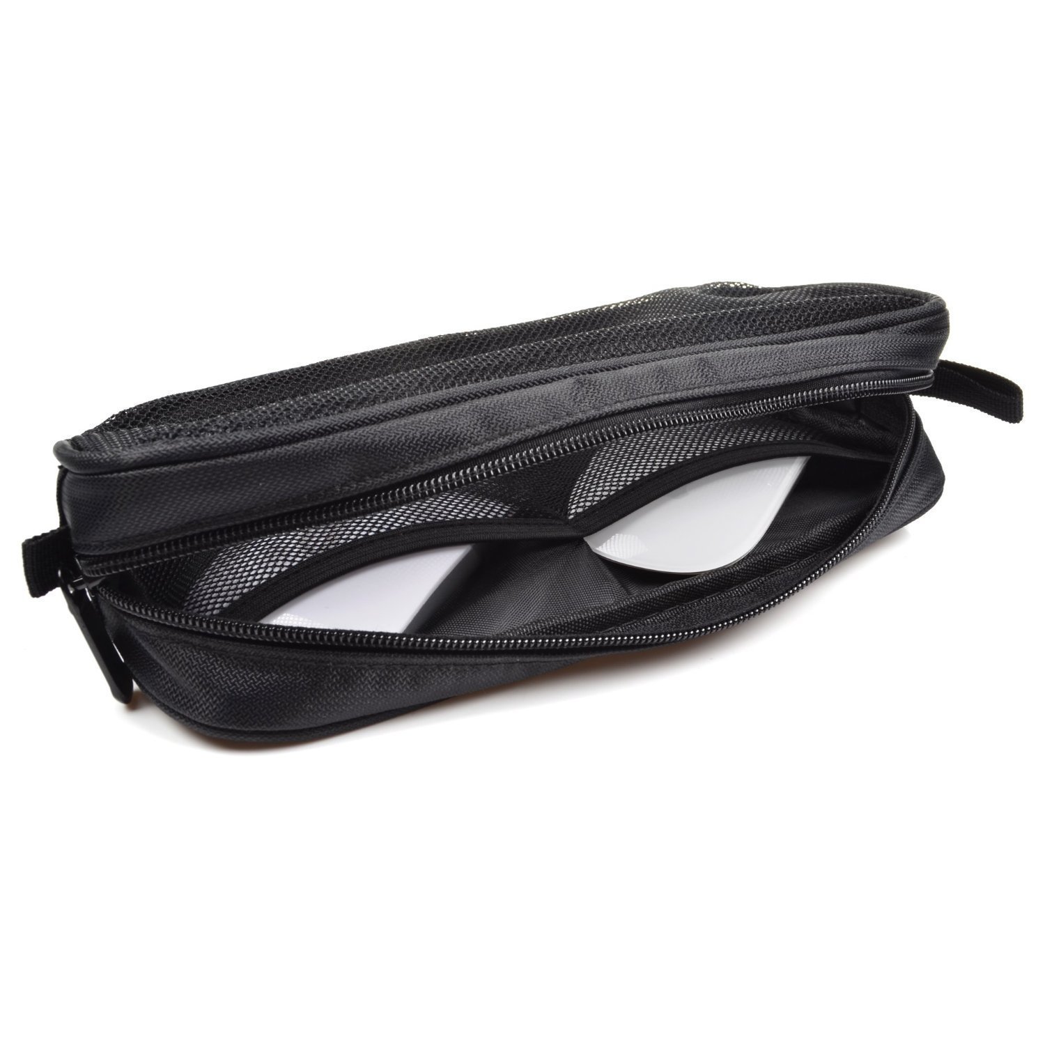 Laptop Chargers Case,Zipper Mesh Laptop Adapter Case,Universal