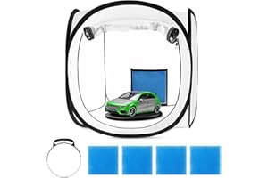 CooTentler Pop Up Paint Booth 17x17x17 Inch Portable Airbrush Spray Tent with Mesh Door and Mesh Window for Models, Furniture, Auto Parts and Other Items Painting Works