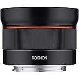 Rokinon AF 24mm f/2.8 Wide Angle Auto Focus Lens for Sony E-Mount, Black (IO24AF-E)
