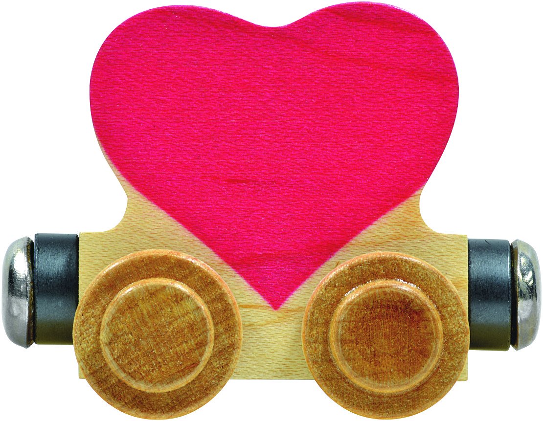 NameTrains Red Heart - Made in USA