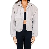 Aoang Womens Winter Coats Casual Lapel Long Sleeve Fleece Faux Fur Jacket