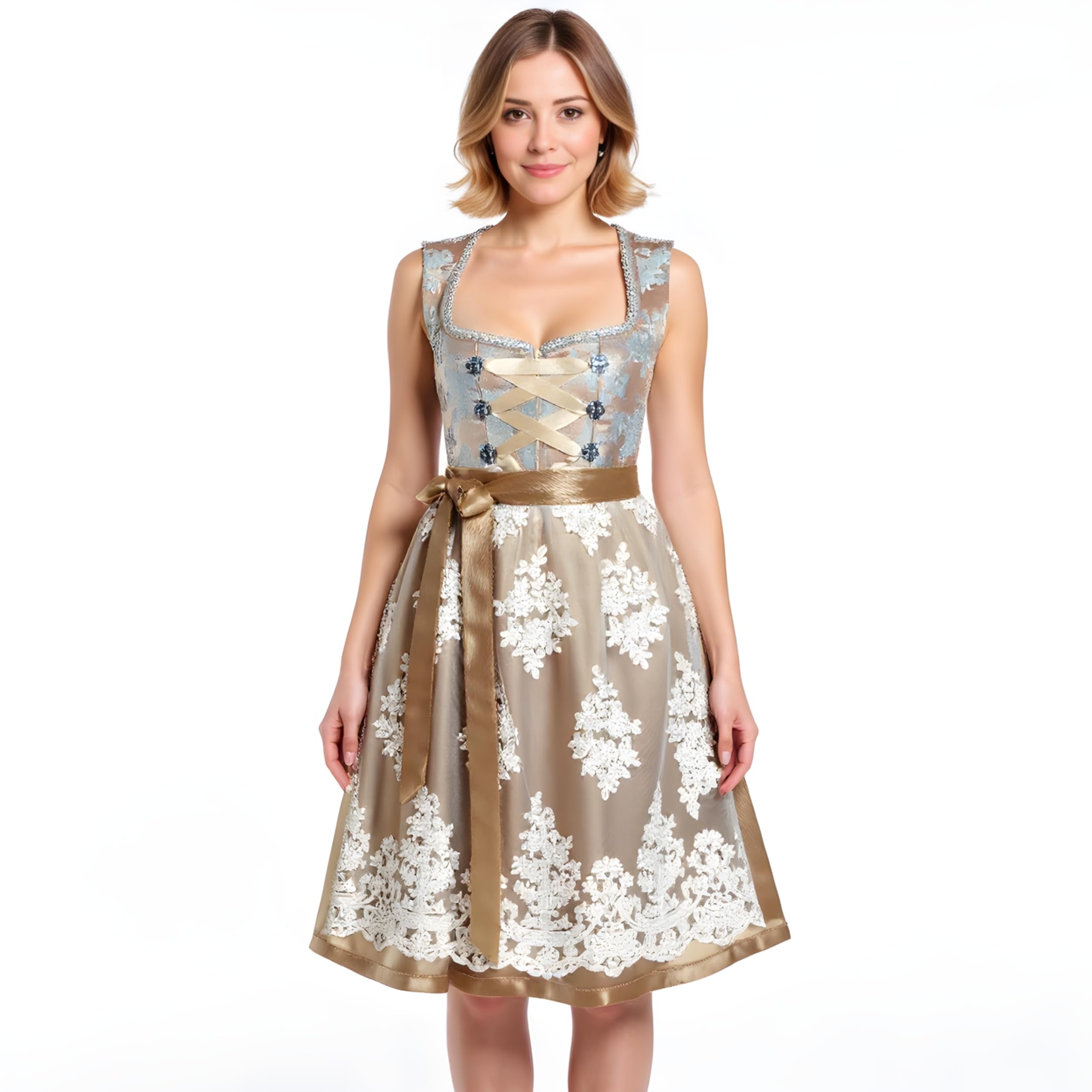 Photo 1 of Alte Liebe 2pcs Oktoberfest Dress Women's German Dirndl Dress A 330/44