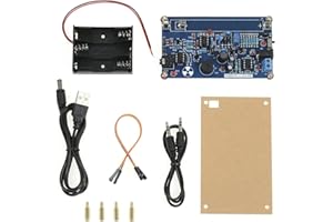 BUZHI DIY Geiger Counter Kit,Assembled Radiation Detector System, DIY Miller Tube Tube Nuclear Radiation Detector Geiger Counter Kit Module Experimental Module