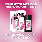 Lynx Attract for Her Duo Gift Set Body Spray & Shower Gel Christmas Stocking view 3