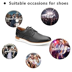 Meijiana Men Oxfords Shoes Casual Dress Shoes