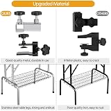 Yaheetech 46 inch Pet Grooming Table Height Adjustable with Storage Black view 5