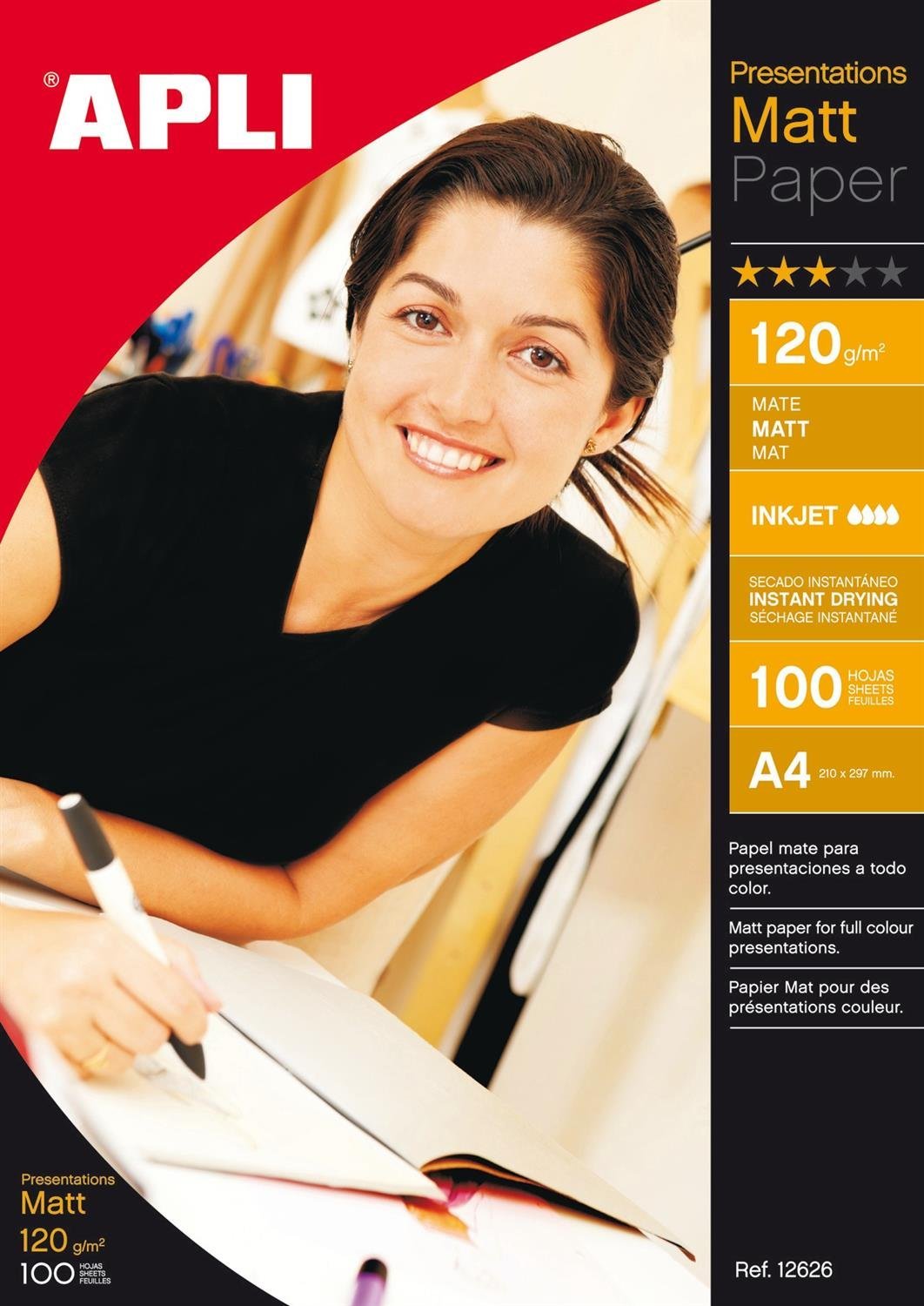 agipa 12626 Photo Paper DIN A4 120 g/m² Matt