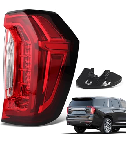 LED Tail Light Assembly – Left Driver Side For 2021-2024 GMC Yukon XL Denali, AT4, SLE, SLT (Replaces 84816392, GM2800317)