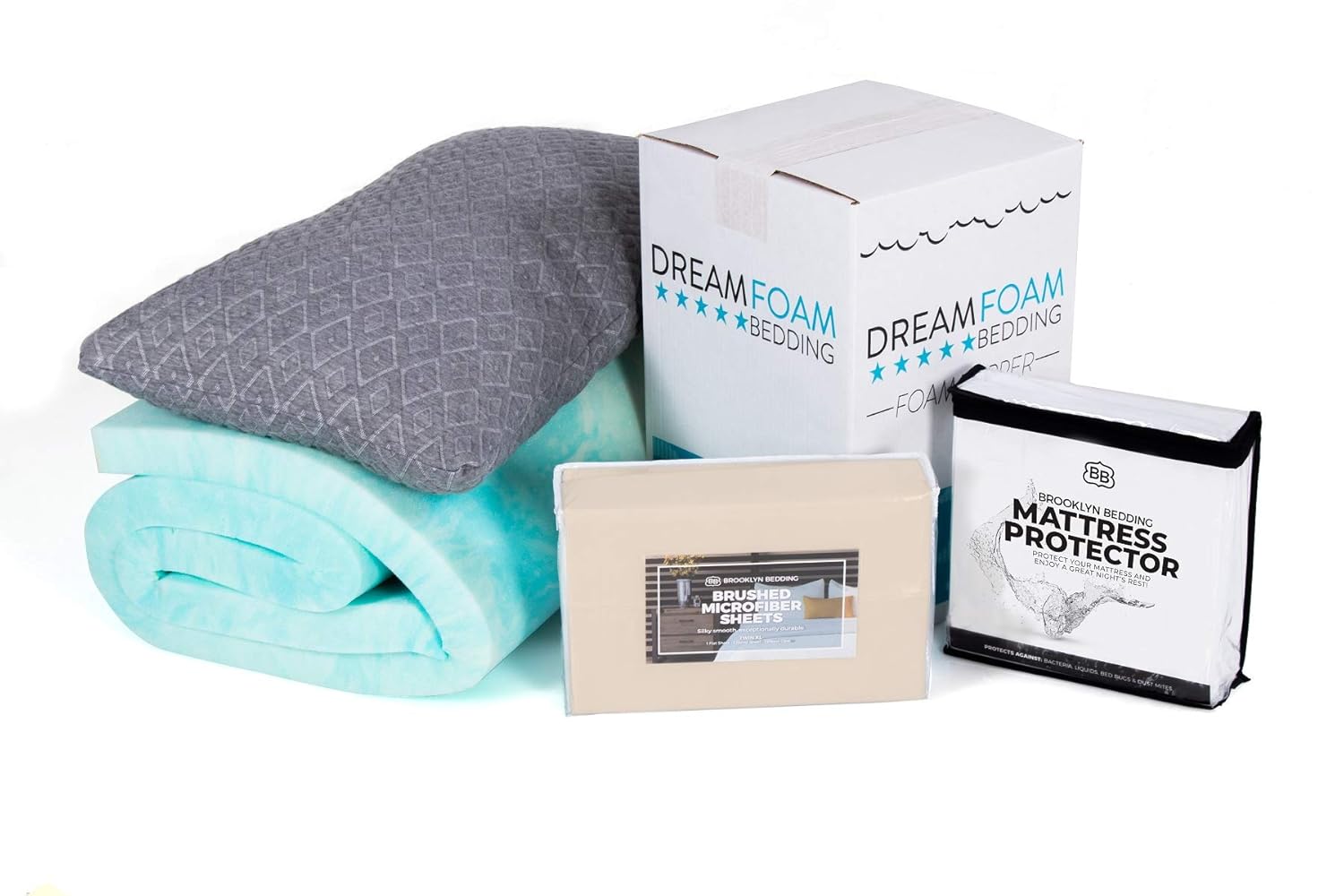Best Dreamfoam Mattress Topper Queen 2 Inch