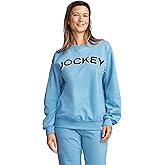Jockey Women's Loungewear Unwind Lounge Crew Sweatshirt