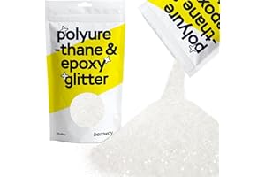 Hemway Polyurethane & Epoxy Resin Glitter for Arts, Crafts, Tumblers, Flooring, Woodwork, Decorating and Resin Projects 100g 