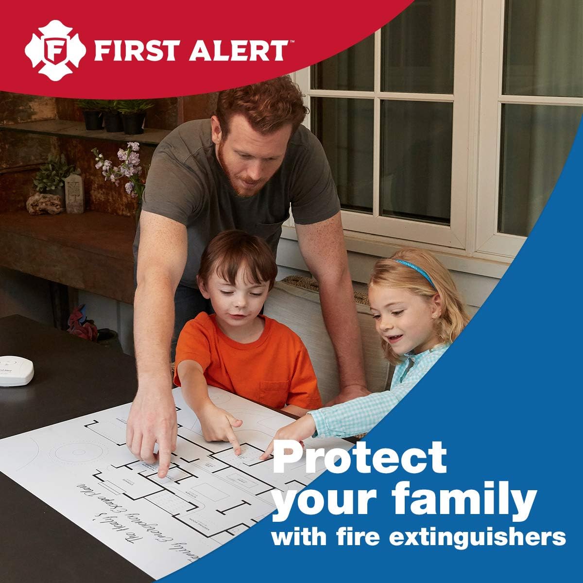 First Alert Fire Extinguisher | Professional Fire Extinguisher, Red, 5 lb, PRO5 - - 