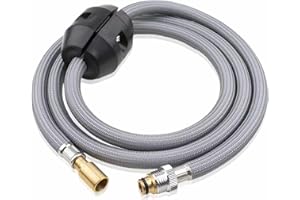 LIBERAQUAR Faucet Hose Replacement for Delta, Rp50390 Rp44647 Delta Sprayer Hose Replacement with 370g Ball, Pull-Down Pull-Out Kitchen Faucet Parts, Hose and Weight Ball