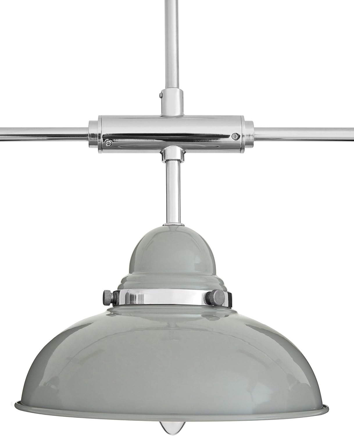 Premier Housewares 2501889 Ceiling Light Glow Bulb Ceiling Light Shade Pendant Lighting Ceiling Light Shades Ceiling hallway Hall ceiling light Light Grey 90 cm x 73.5 cm x 20 - Image 3