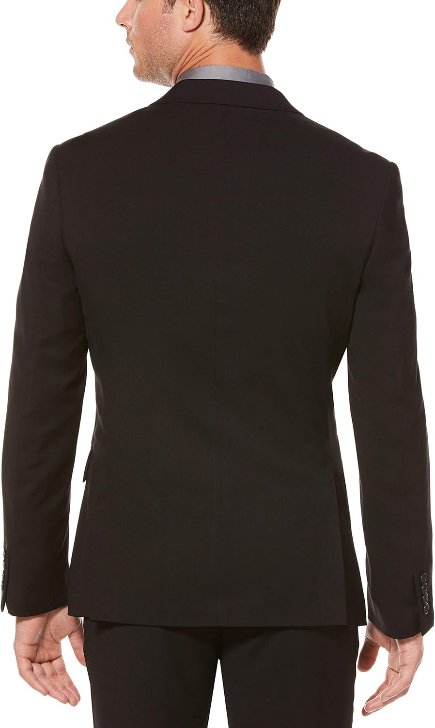 Perry Ellis Men's Slim Fit Solid Jacket at  Men’s Clothing store: Business Suit Jackets