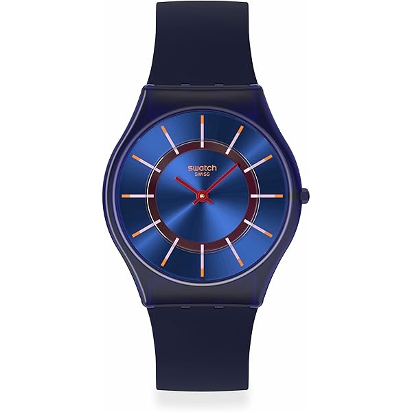 Amazon.com: Swatch Skin Irony Unisex Watch Casual Polymer Blue