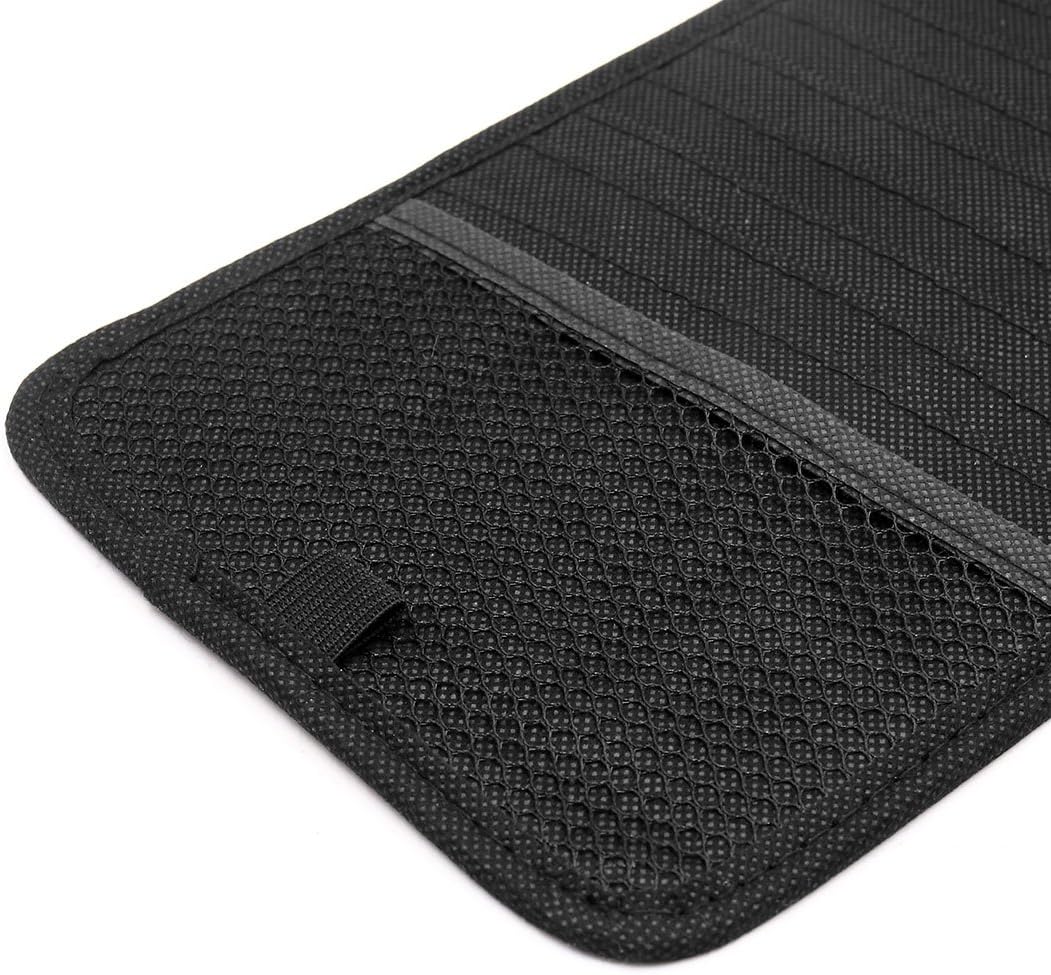 uxcell 2pcs 12 Compartments Car CD DVD Sun Visor Card Storage Organizer 30 x 15 x 1cm: Automotive