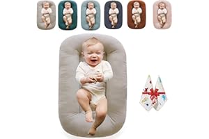 2026 New Pillow Lounger, Lounger Pillow for 0-24 (Coffee)