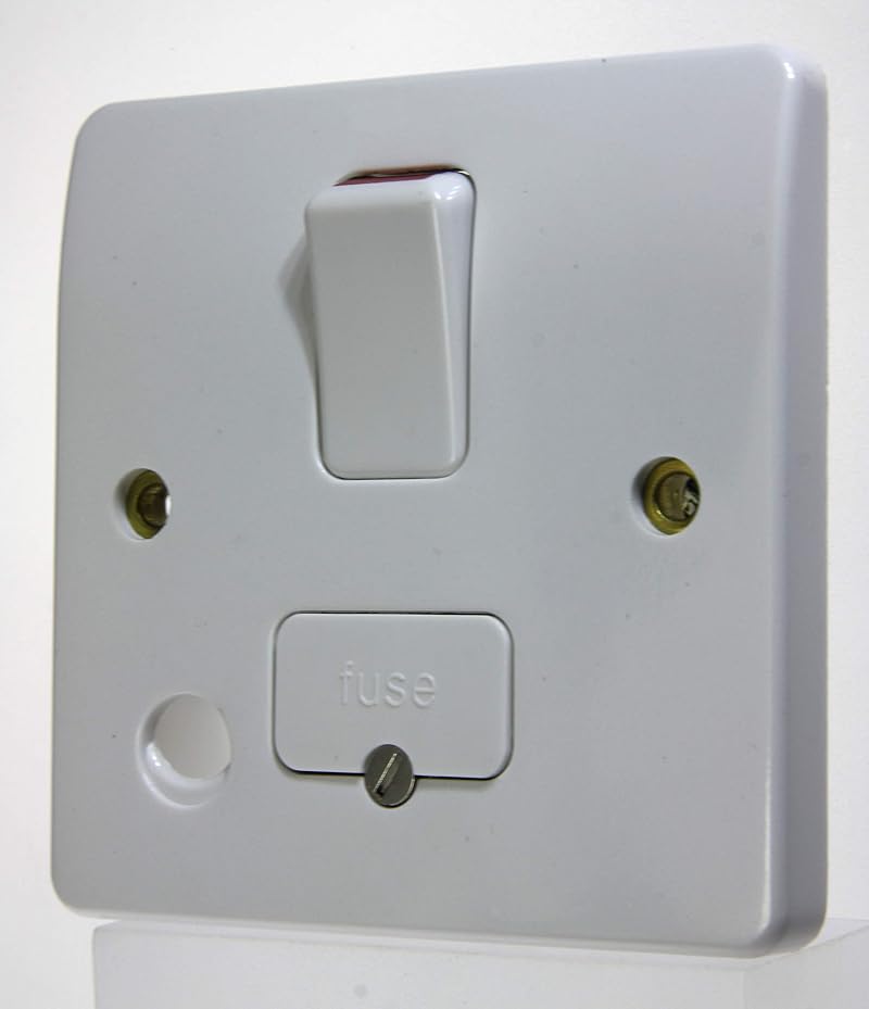 MK K1030WHI Logic Plus 13A Double Pole Switched Connection Unit White