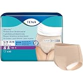 TENA ProSkin Protective Incontinence Underwear for Women, Moderate Absorbency, Small/Medium, 20 Count