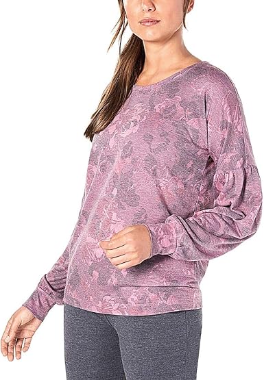 balloon sleeve sweatshirt