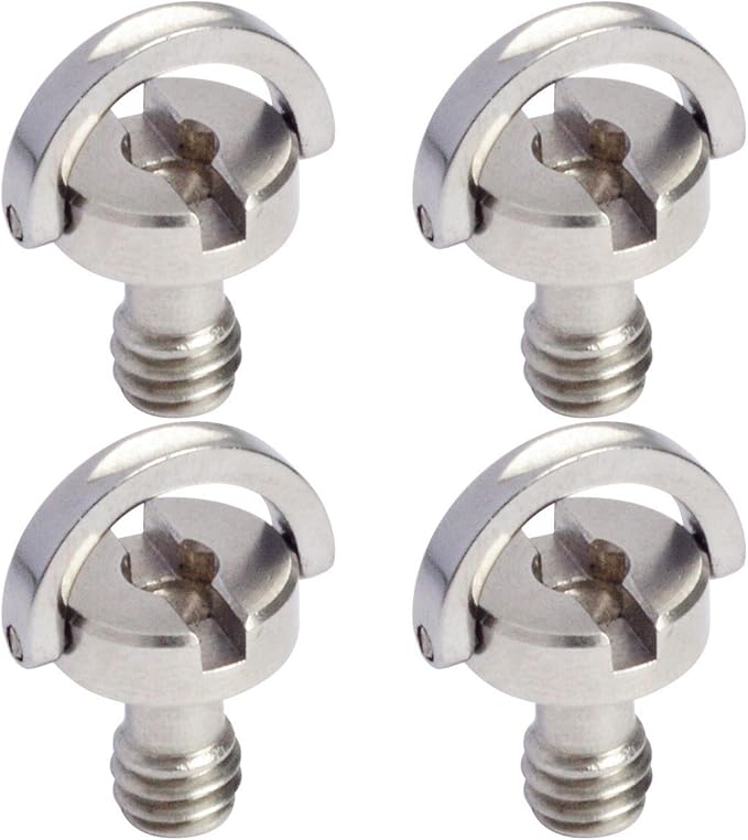 Vis 1/4" Pouce Acier Inoxydable Vis Appareil Photo Vis De Montage Lot De 5 Pour Appareil Photo Camera Suppport Trepied Plateau 88836924