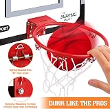 Dreamon Mini Basketball Hoop for Kids Wall Mounted Indoor Outdoor Playset view 4