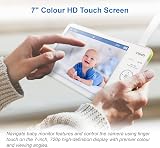 VTech RM7768HD Smart Wi-Fi Baby Monitor 7in Touch Screen 1080p Camera view 3