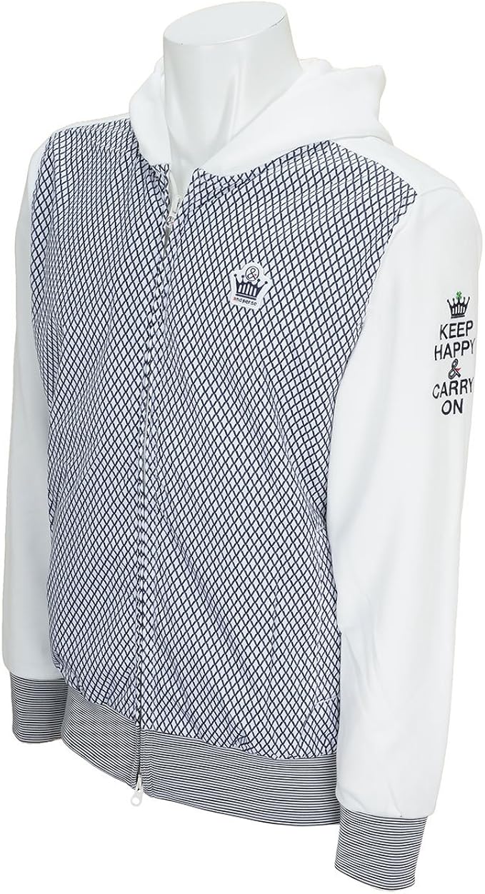 Amazon アンパスィ アンパスィ フルジップブルゾン 1107ms J1 010 17春夏 ホワイト ｍ Men S コート ジャケット 通販