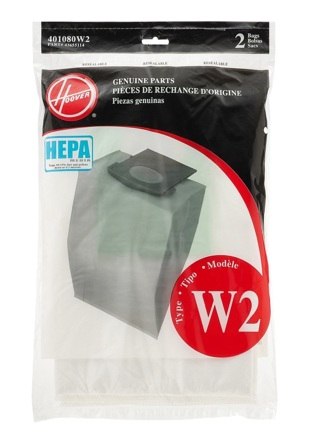 HOOVER S3341 TYPE S HEPA BAGS Home Improvement