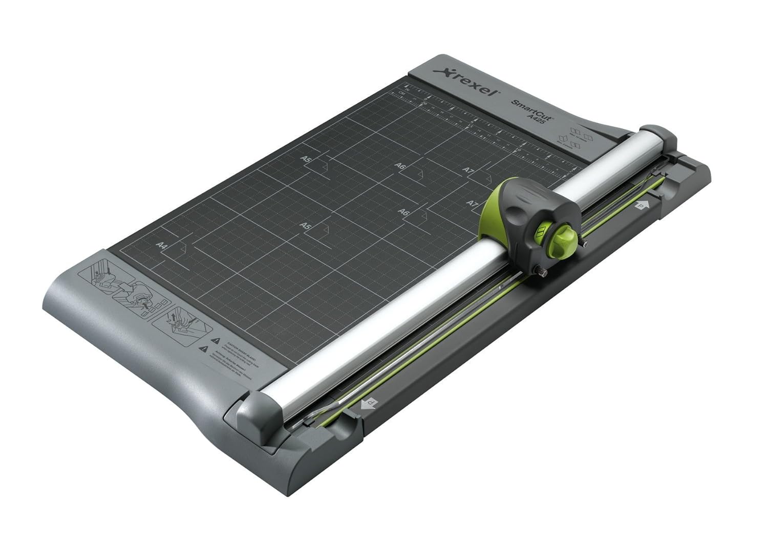 Rexel SmartCut A425 4 in 1 Trimmer A4 Charcoal 10 Sheet Capacity and ...
