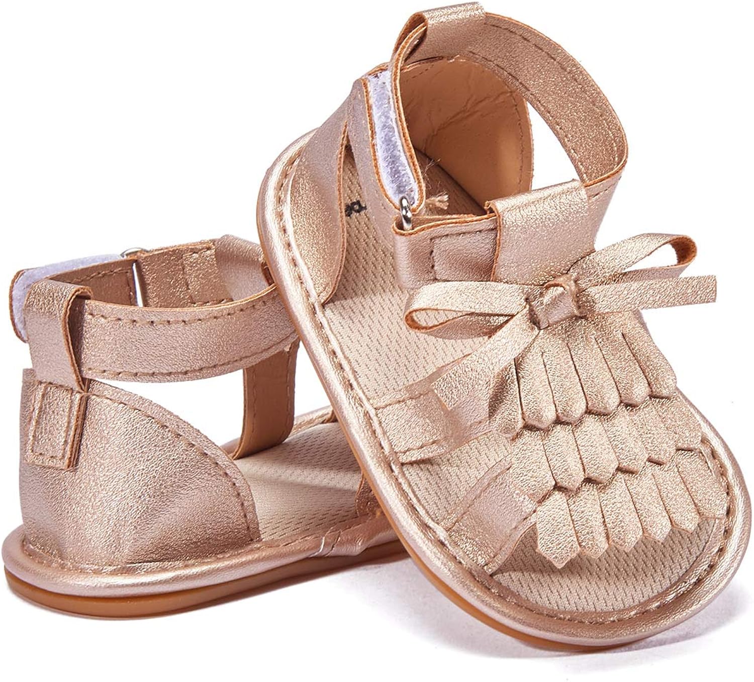  | BMCiTYBM Baby Girls Sandals Summer Shoes Lightweight Non-Slip Rubber Sole Newborn Infant First Walkers 3 6 9 12 18 Months | Sandals
