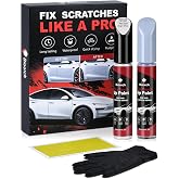 Bright White PW7/GW7 for Jeep Touch Up Paint Kit[2K Clear Coat Included],Exact Color Match Touch Up Paint for Chip and Scratch Repair