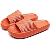 rosyclo Cloud Slippers for Women and Men, Pillow House Slippers Shower Shoes Indoor Slides Bathroom Sandals, Ultimate Comfort, Lightweight, Thick Sole, Non-Slip, Easy to Clean