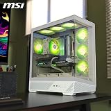 MSI MAG PANO 130R PZ WHITE Mid-Tower Gaming PC Case, ATX, USB 20Gbps view 8
