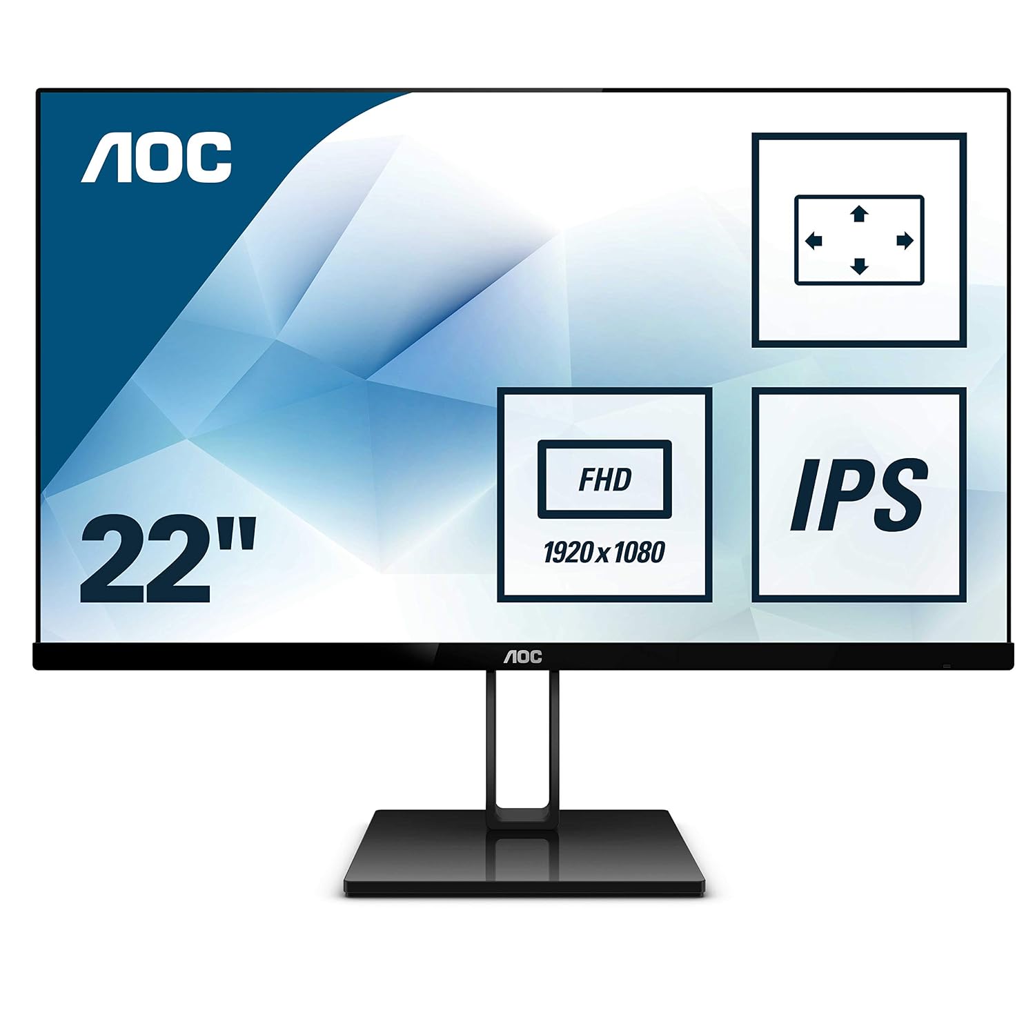 Monitor AOC de 21,5" Full HD reacondicionado