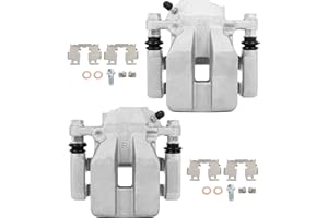 cciyu 19B3193 19B3192 Rear Left & Right Brake Calipers With Bracket For Toyota For RAV4 2006-2012