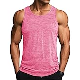 MAGCOMSEN Men's Tank Tops Quick Dry Workout Sleeveless Gym Muscle Shirts Athletic Bodybuilding Tee Shirt