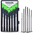 Precision Screwdriver Set (Set of 6 with Case) Flathead & Philips in 6 Different Sizes - Perfect Mini Screwdriver Bits for Jewelry Repair, Watch Repair, and More