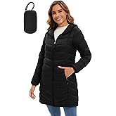 ANOTHER CHOICE Women Puffer Jacket with Hood Packable Warm Lightweight Puffy Coat