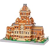 LULUFUN Building Block Set, Memorial Hall World Famous College Model Collection Toys,Mini Blocks Kit for Hobbyists, Gift for 