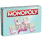 Monopoly The Golden Girls Board Game | Golden Girls TV Show Themed Game| Officially Licensed Golden Girls Merchandise | Themed Monopoly Game