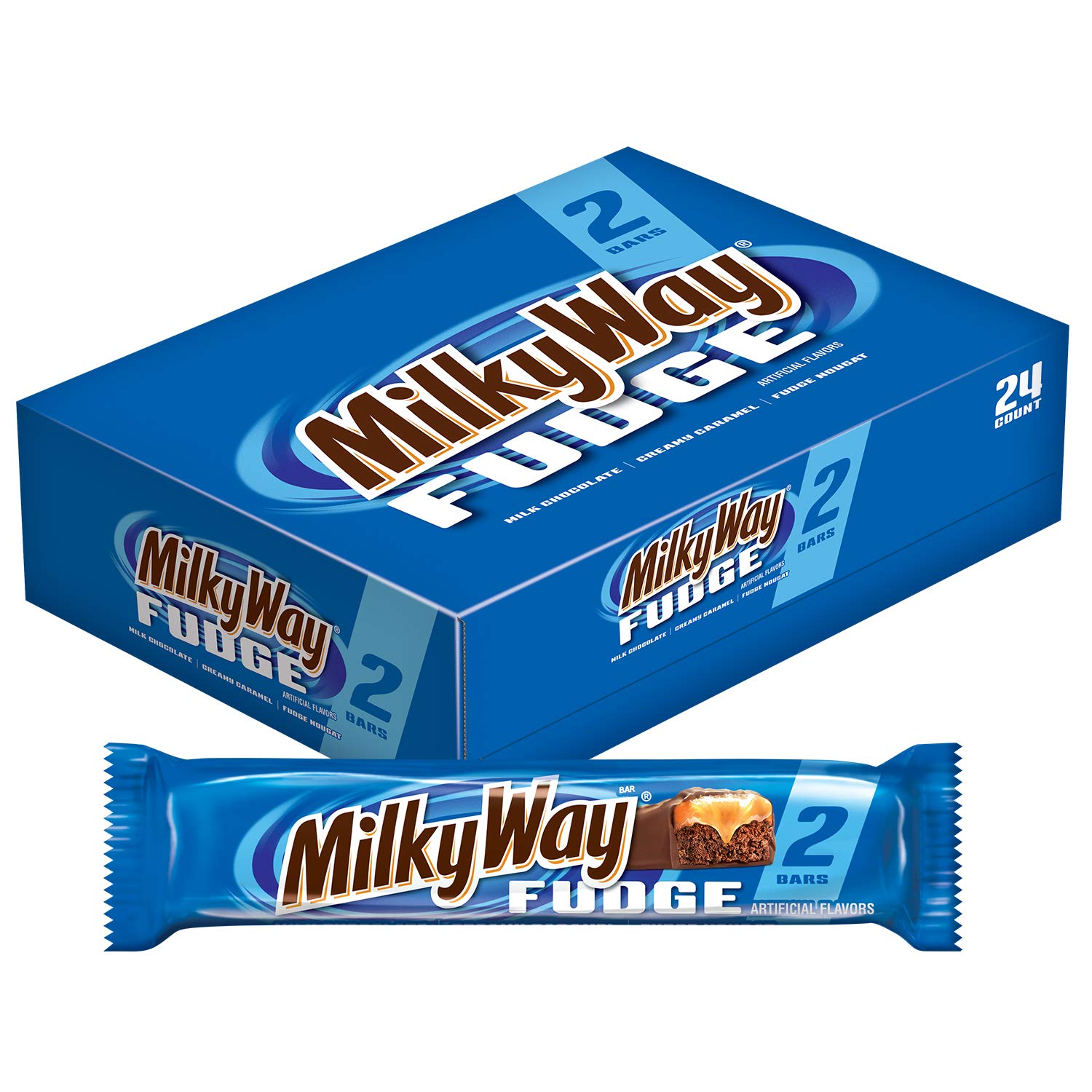 Milky Way Fudge Milk Chocolate Bar 85.1 g Amazon.co.uk Grocery
